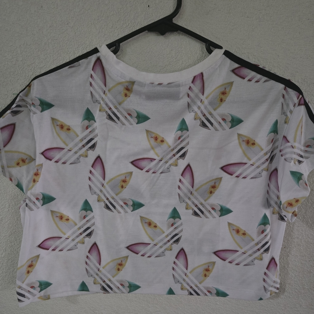 Adidas Pharrell Williams White T-Shirt - Picture 5 of 7